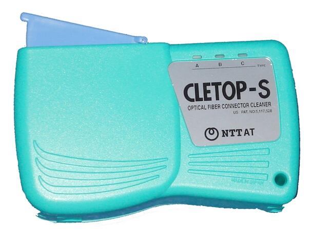 Cletop-S Connector Cleaner Type B for LC, MU. With white tape.